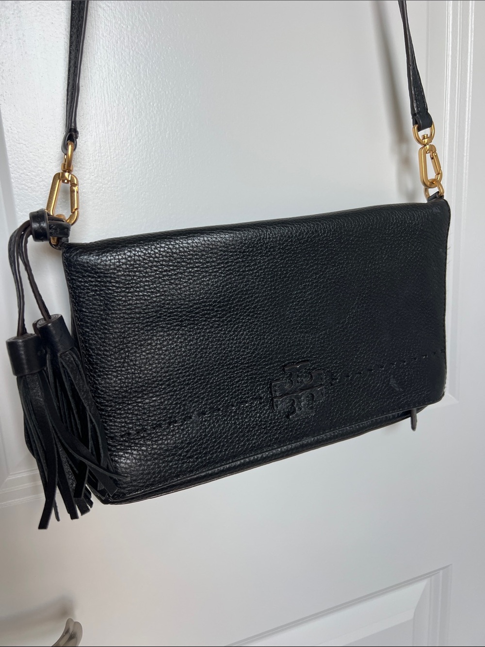 TORY BURCH Leather Crossbody purse